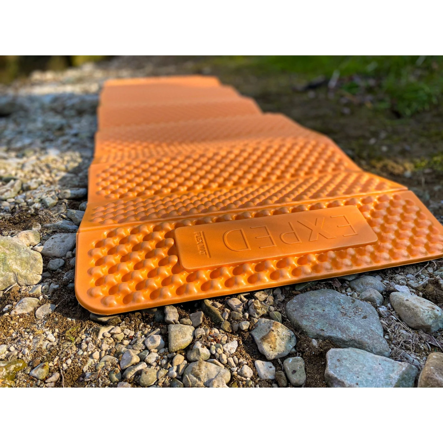 Exped FlexMat Isolatiemat - M - Charcoal Grey/orange 3 Exped FlexMat Isolatiemat - M - Charcoal Grey/orange - Afbeelding 3