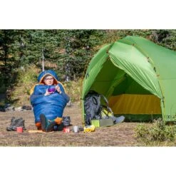 Exped Comfort 0° Sleeping Bag - M - Blue/orange -Exporteren Exped Winkel exped in action 206 1204255
