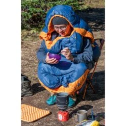 Exped Comfort 0° Sleeping Bag - XL - Blue/orange -Exporteren Exped Winkel exped in action 207 1202563 4