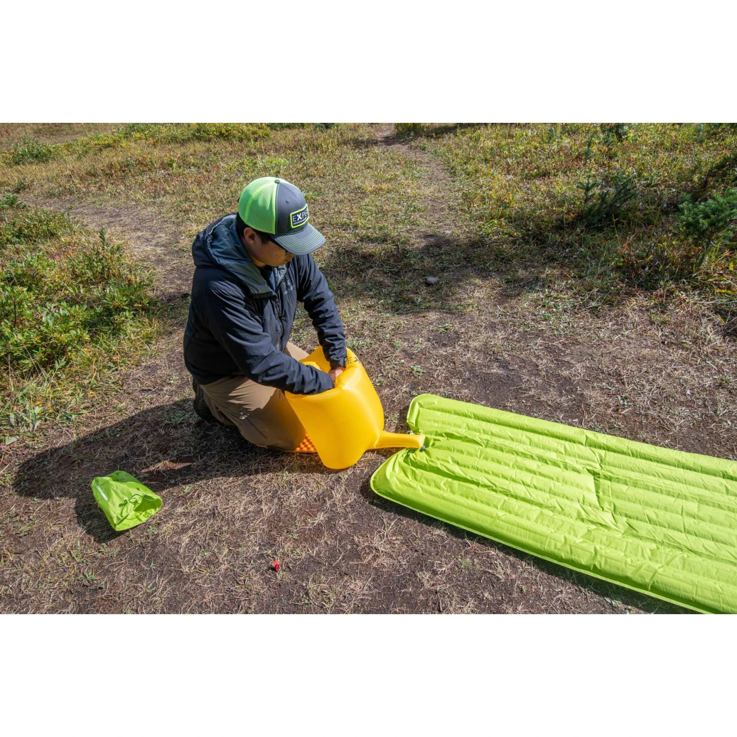 Exped Dura 5R Sleeping Mat - M - Cypress 8 Exped Dura 5R Sleeping Mat - M - Cypress - Afbeelding 8