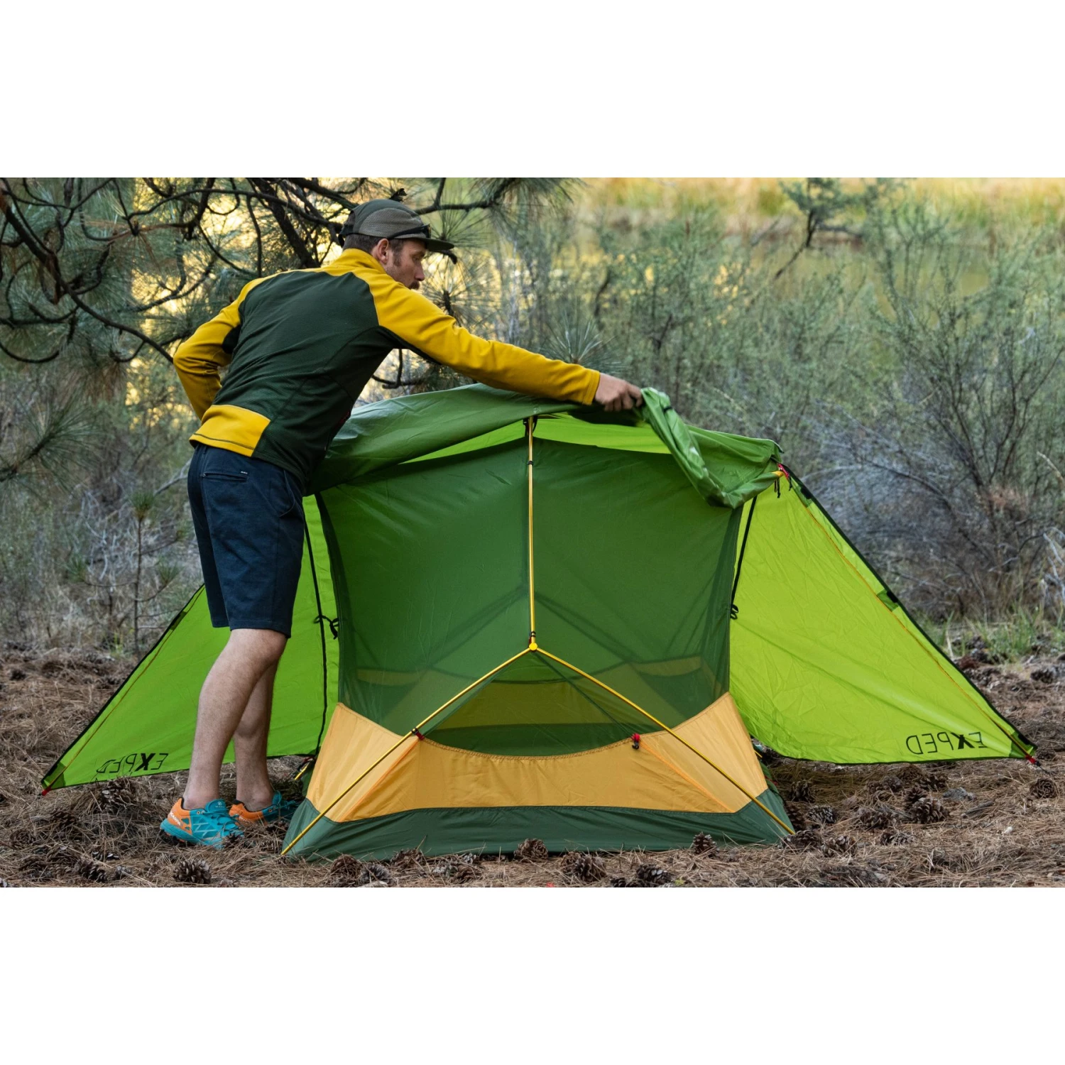 Exped Lyra II Extreme Tent - Meadow 12 Exped Lyra II Extreme Tent - Meadow - Afbeelding 12