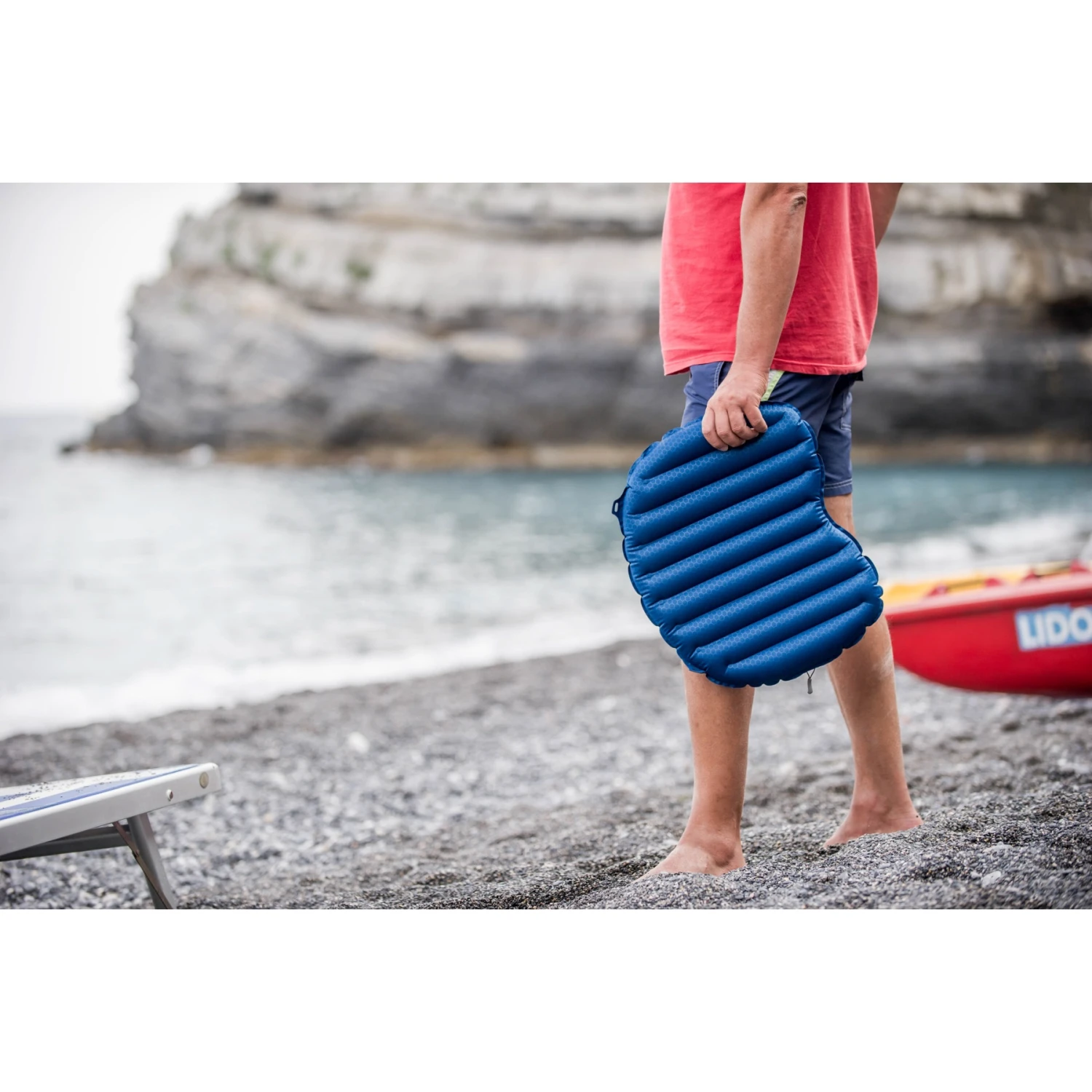 Exped AirSeat Seat Pad - Deep Sea 2 Exped AirSeat Seat Pad - Deep Sea - Afbeelding 2