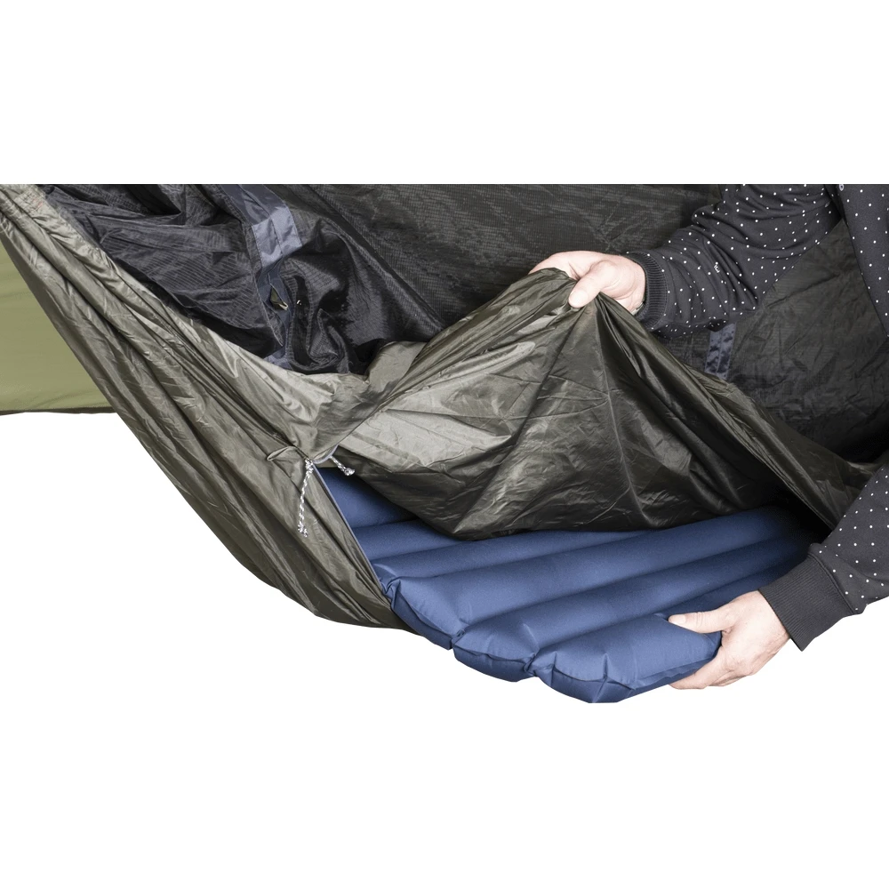 Exped Scout Hammock Combi UL - Hangmat + Tarp - Olive Grey 4 Exped Scout Hammock Combi UL - Hangmat + Tarp - Olive Grey - Afbeelding 4