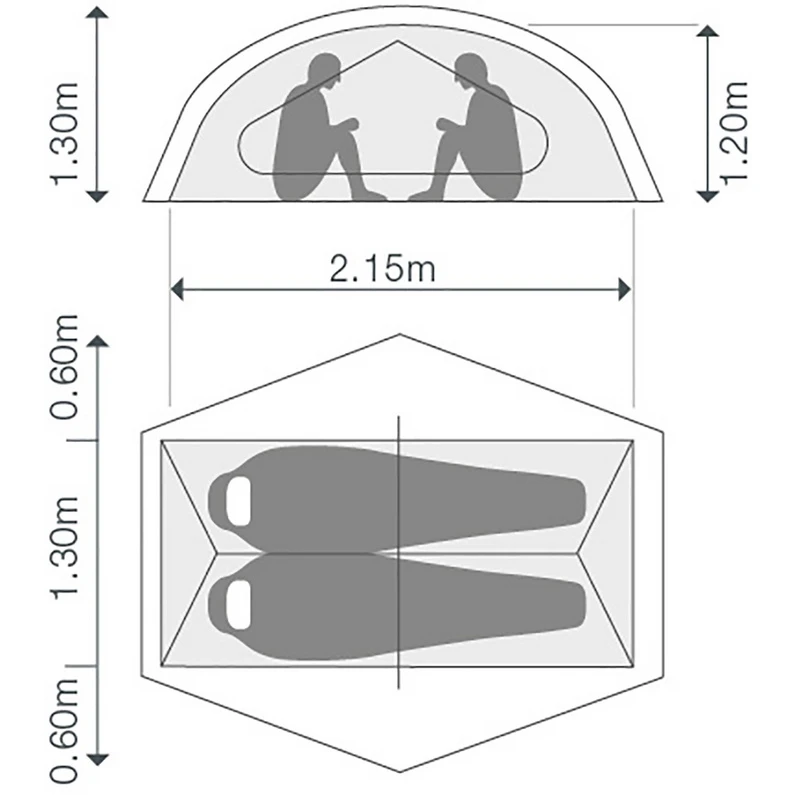 Exped Lyra II Tent 3 Exped Lyra II Tent - Afbeelding 3