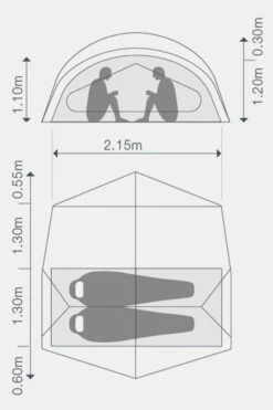 Exped Outer Space II 2-Persoonstent -Exporteren Exped Winkel maabe00015 5052 11 nl